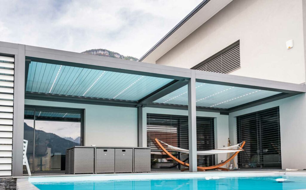 alu spinace pergolas