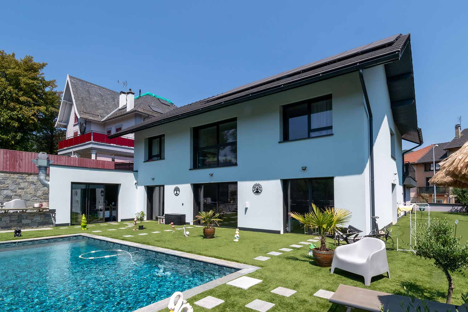 villa contemporaine La Rochette
